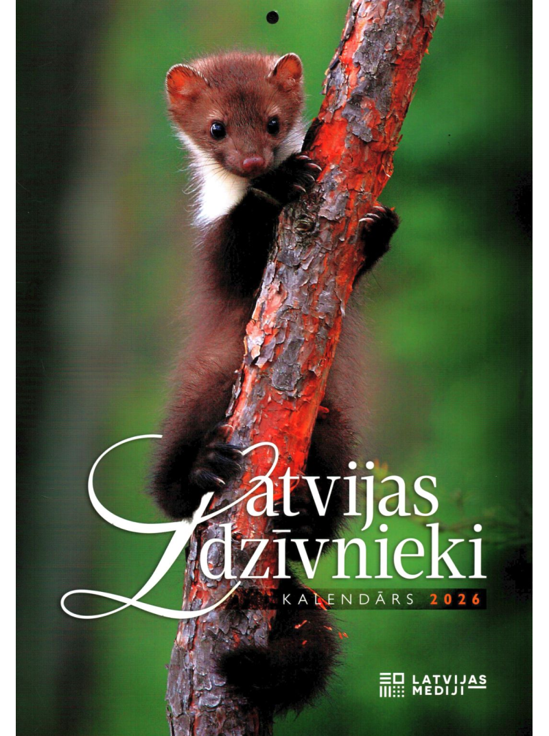 Kal. A4 Latvijas dzīvnieki LM1{IMAGE}