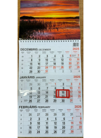 Kal.3daļīgs mazizmēra kalendārs1{IMAGE}