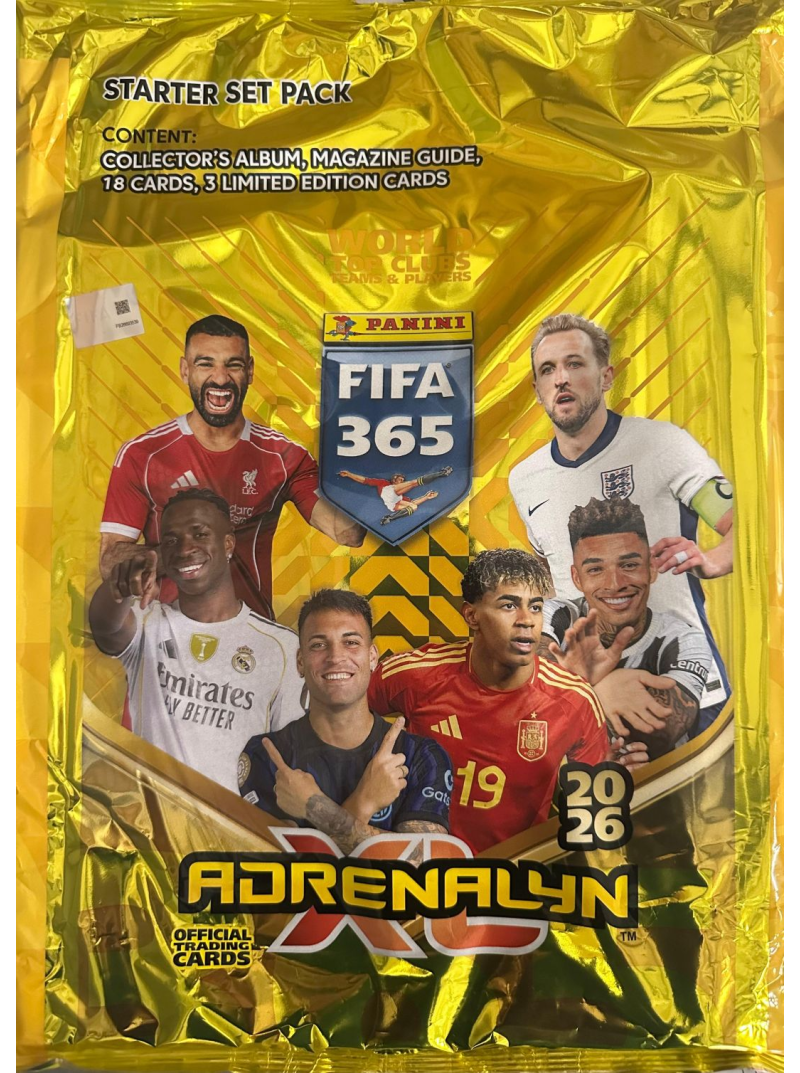 Uzl.FIFA 365 Starter Pack. Adrenalyn XL 20261{IMAGE}