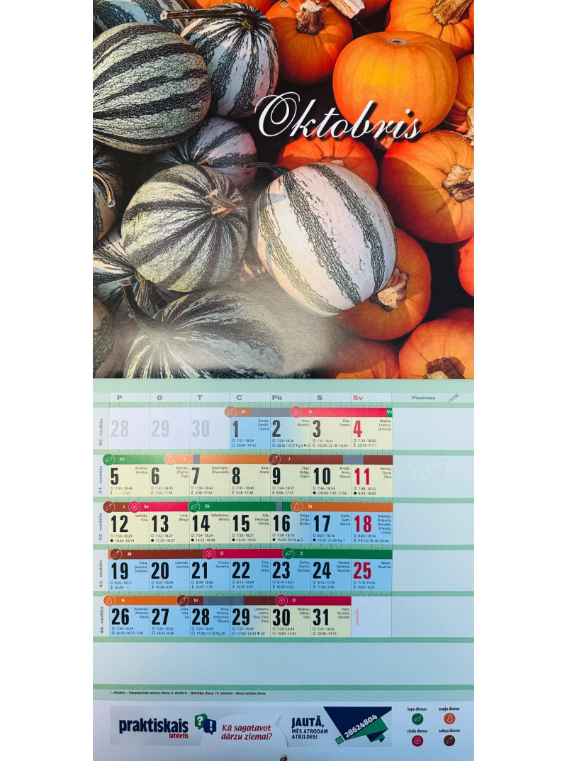 Kal. A3 Sējas un Ražas LM1{IMAGE}