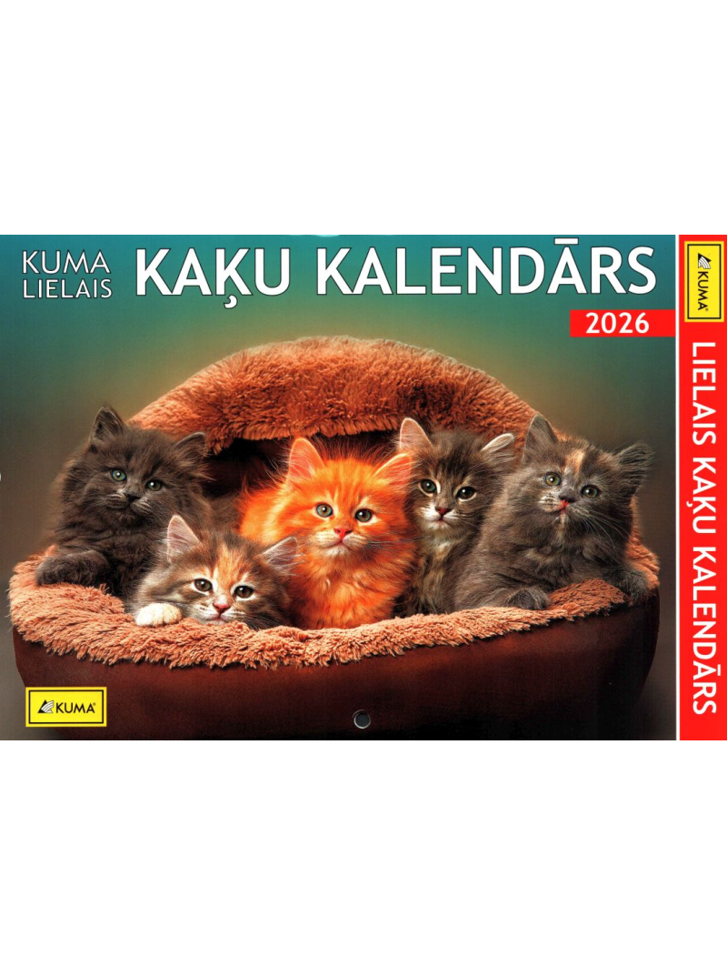 Kal. A4 Kaķi Kuma1{IMAGE}