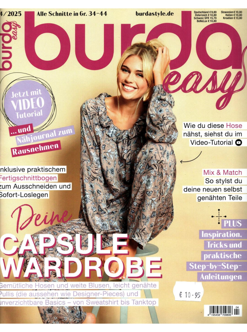 Burda Easy GER1{IMAGE}
