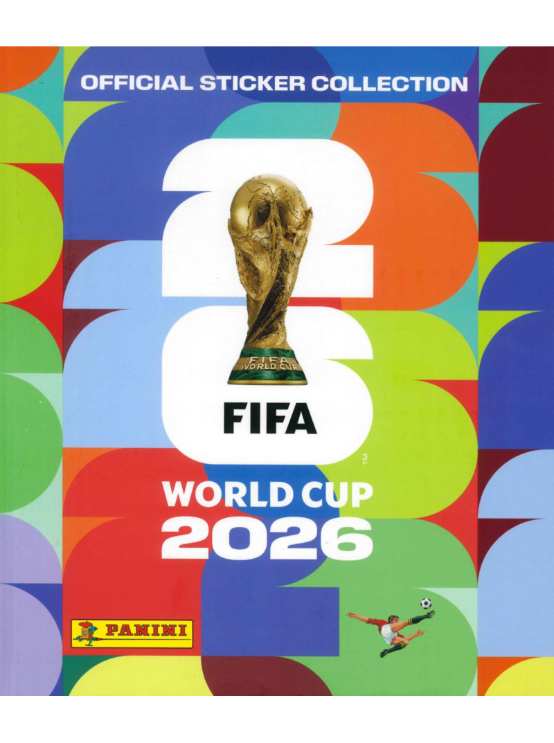 Uzl.FIFA WORLD CUP 2026 Uzl. Albums. Cietiem vākie1{IMAGE}