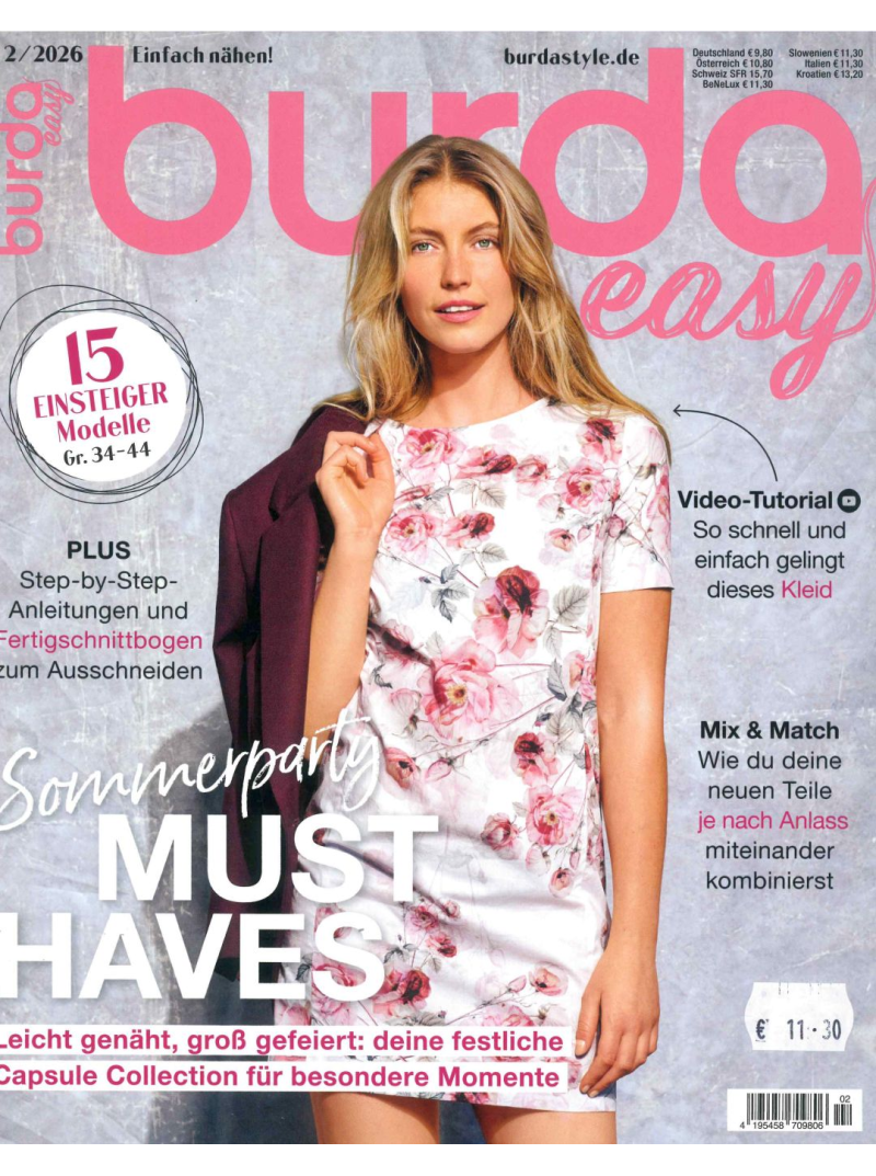 Burda Easy GER1{IMAGE}