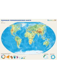 A3 Pasaules karte politiskā/fizioģeogrāfiskā2{IMAGE}