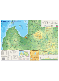 A3 Latvijas karte administratīvā/fizioģeogrāfiskā2{IMAGE}