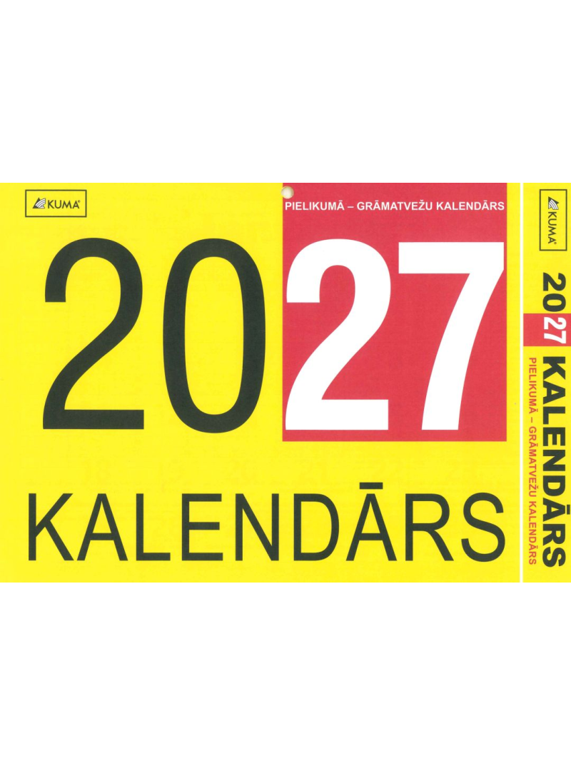 Kal. A4 Kuma (dzeltens)1{IMAGE}
